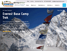 Tablet Screenshot of bestnepaltrekking.com